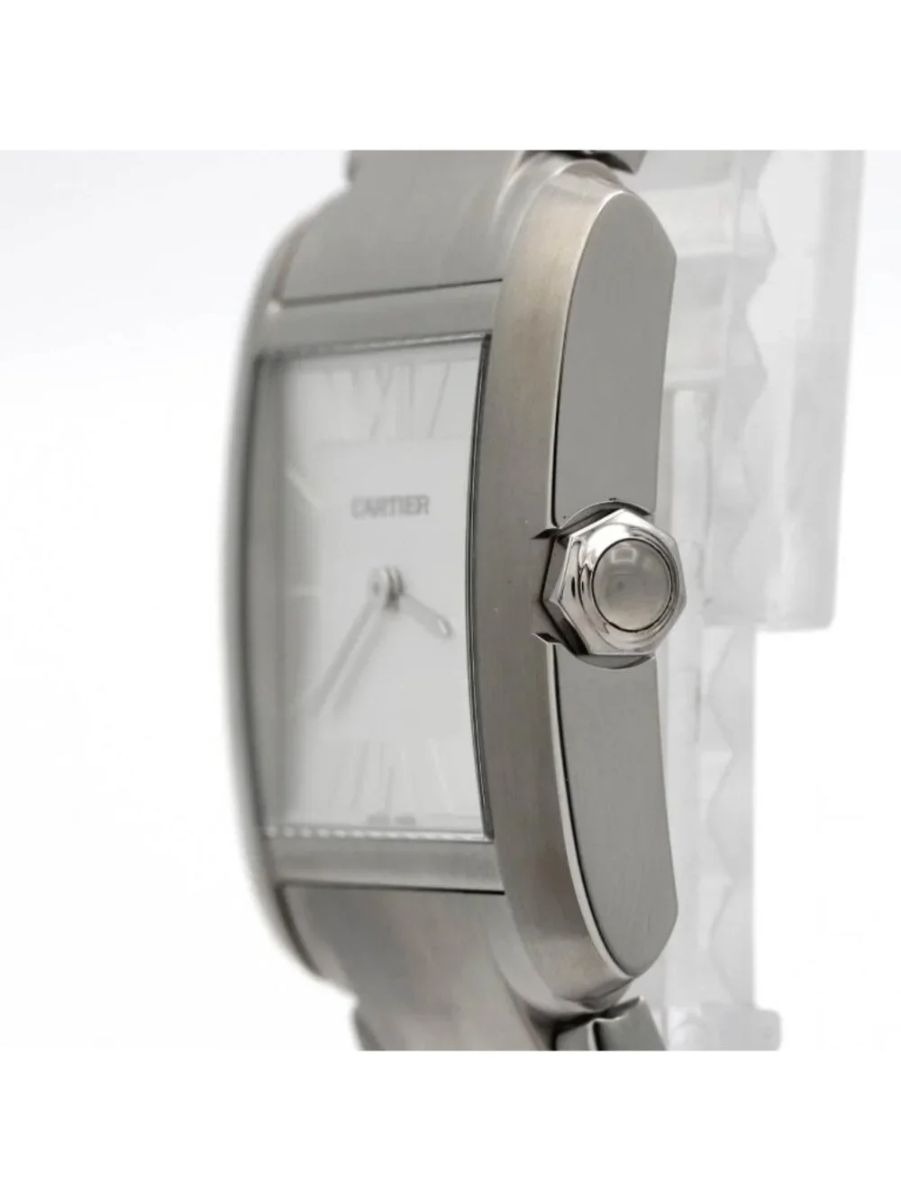 Cartier Tank Francaise MM Wsta SS Quartz Watch